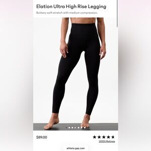 Athleta Classic Black Leggings